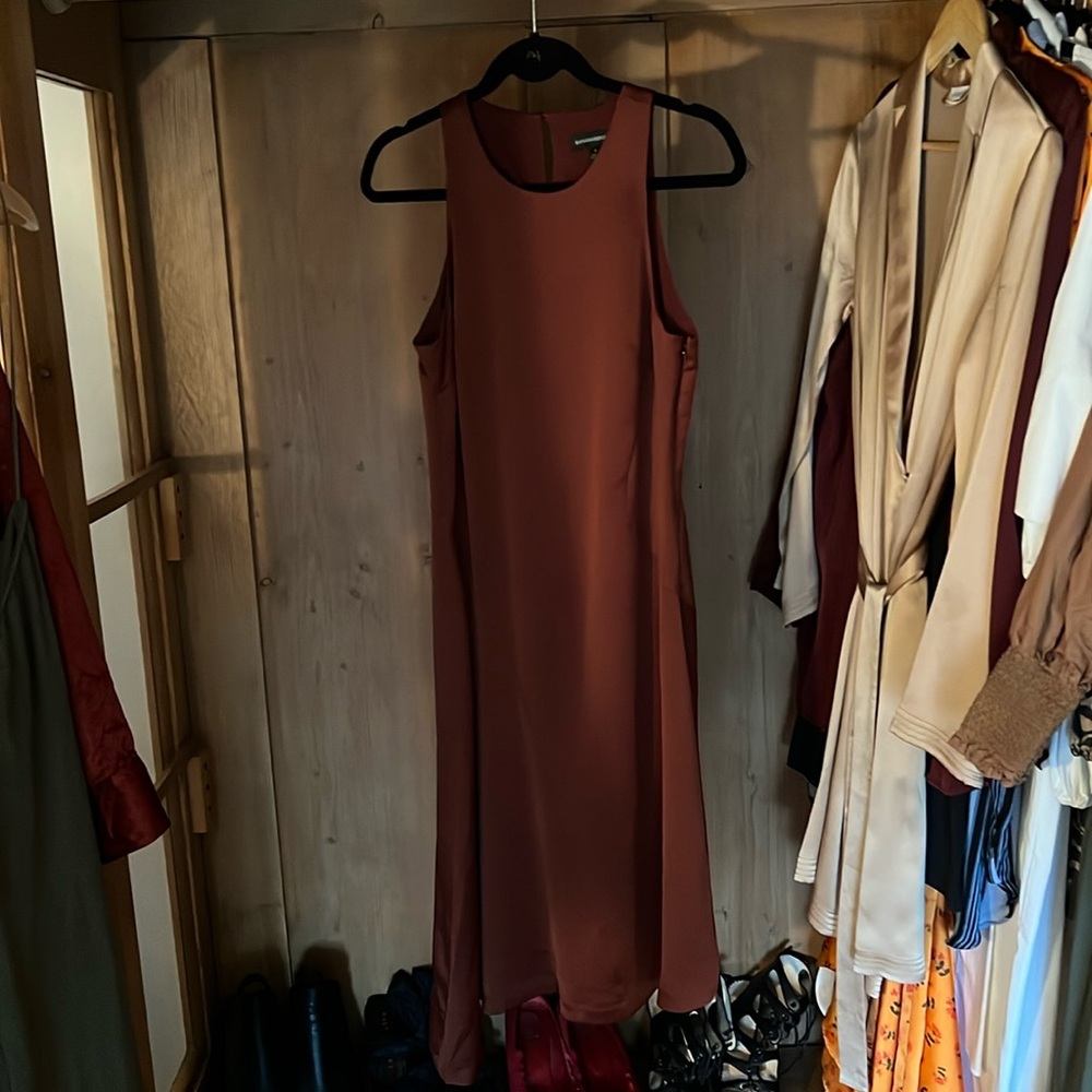 Banana Republic Burgundy Dress